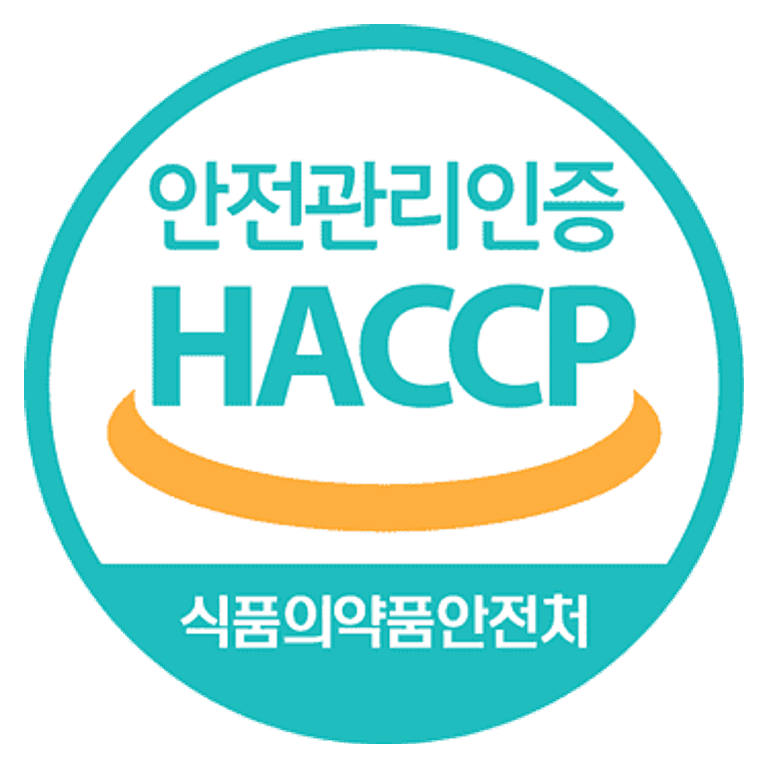 HACCP 식품안전관리인증 마크